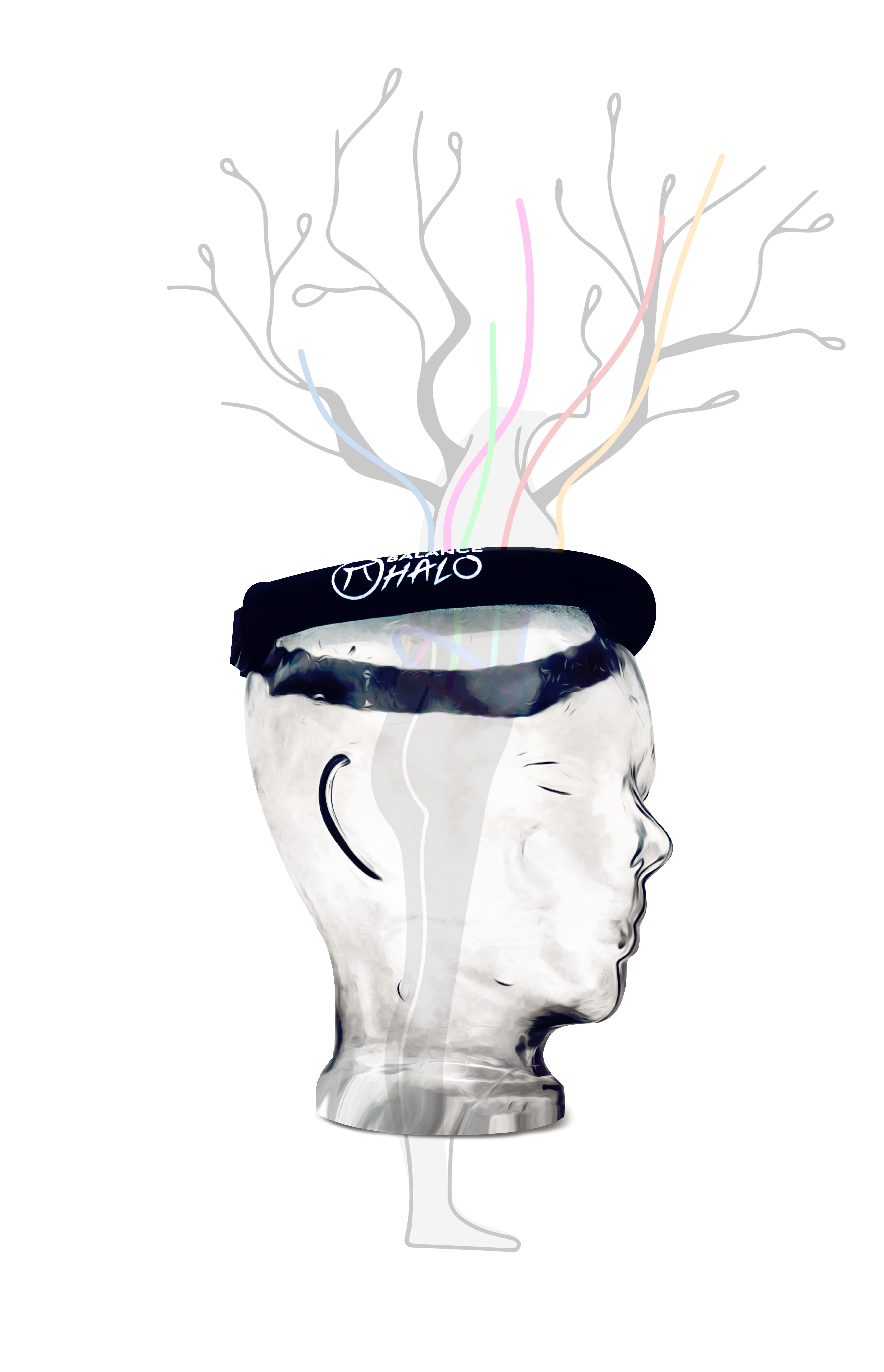 Balance-Halo in Schwarz ‚Ultra Leicht‘ 