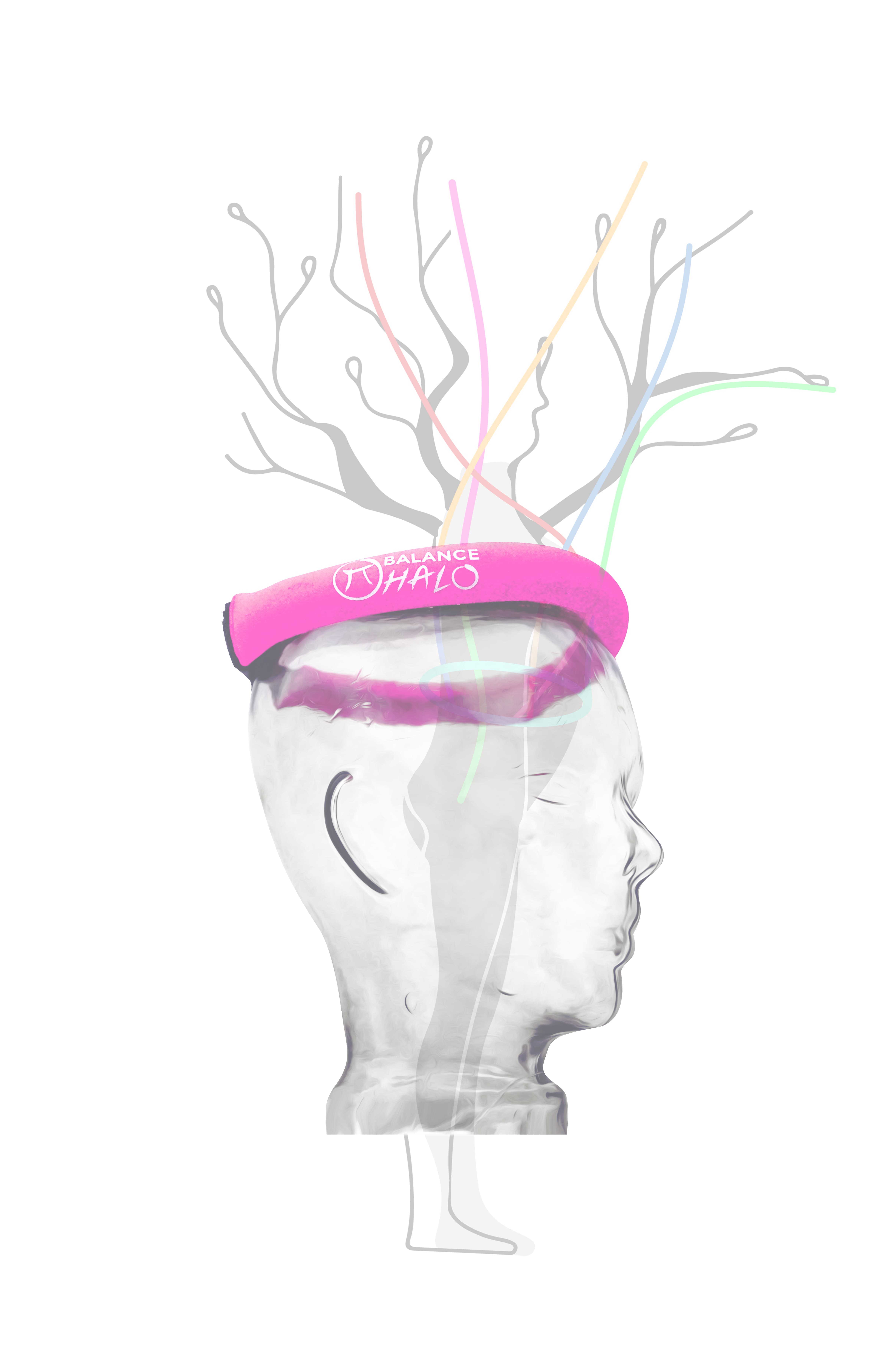 Balance-Halo in Pink ‚Medium‘